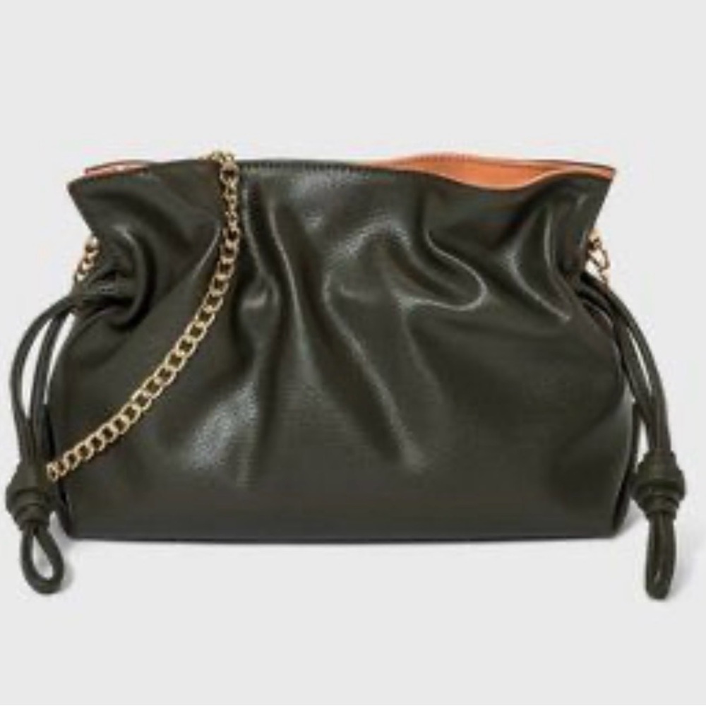 A New Day Alpine Green faux leather purse